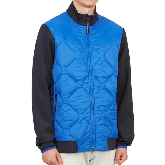 J LINDEBERG Men’s Golf Mid Layer Padded Jacket Navy