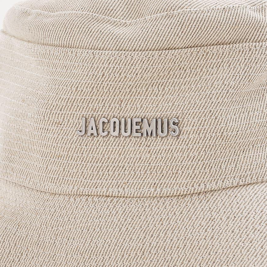 JACQUEMUS Denim Le Bob de Nîmes Unisex Bucket Hat Navy