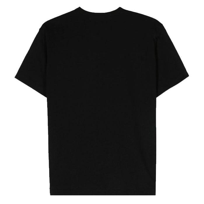 Comme des Garcons Unisex Double Heart Logo T-Shirt Black