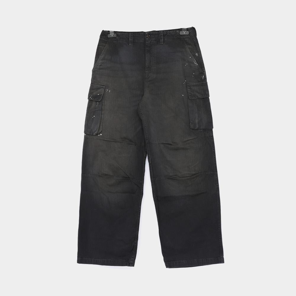 OUR LEGACY Nebula Wash Jungle Herringbone Cargo Classic Pants M2264 MCJH