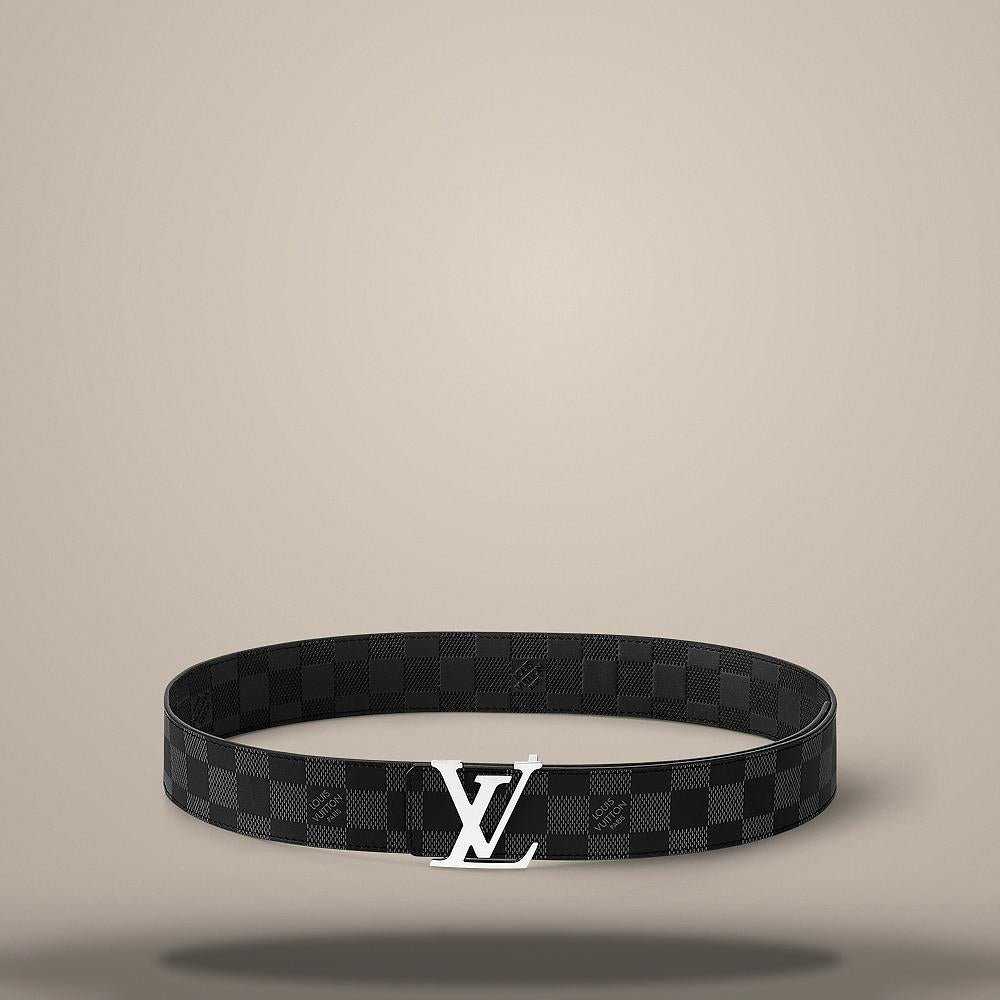 Louis Vuitton LV Initials Reversible Belt 40mm Black/Brown Leather M0107