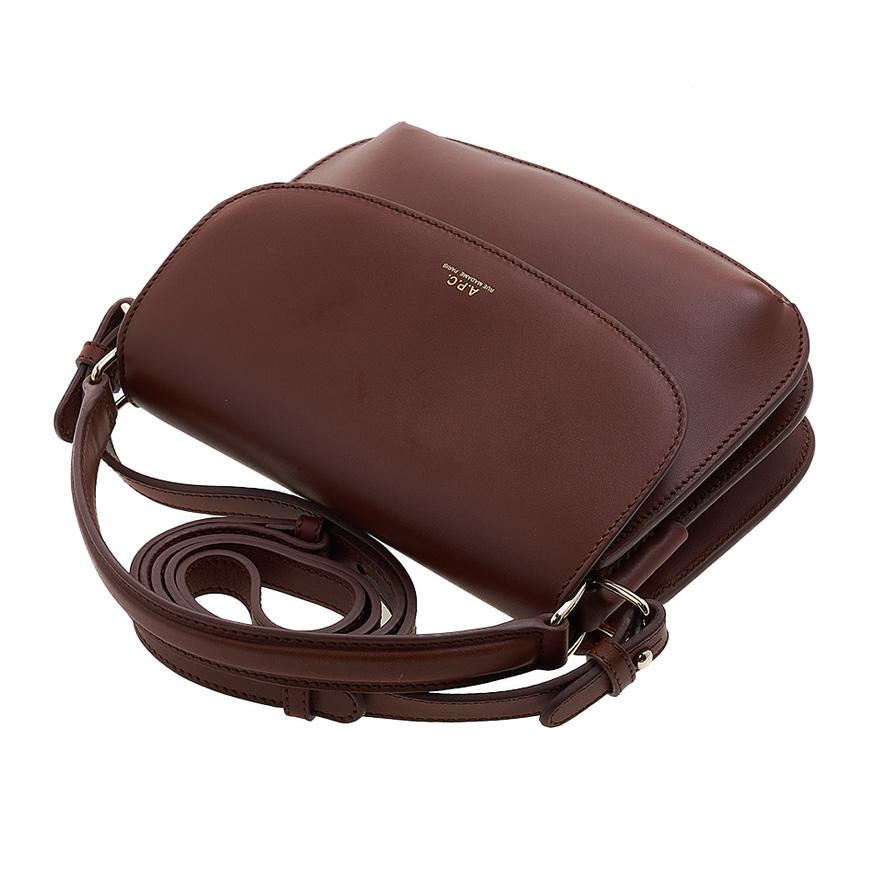 A.P.C. Sara Leather Shoulder Bag for Women