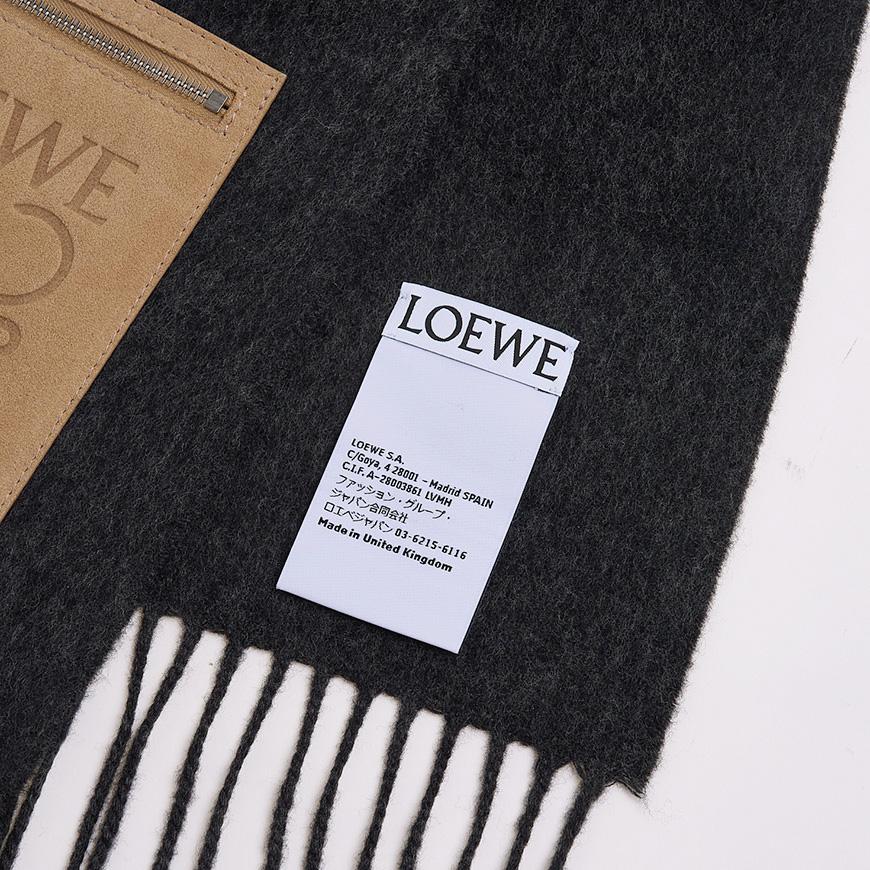 LOEWE Women’s Wool Cashmere Scarf FSA4SS1W08 8589