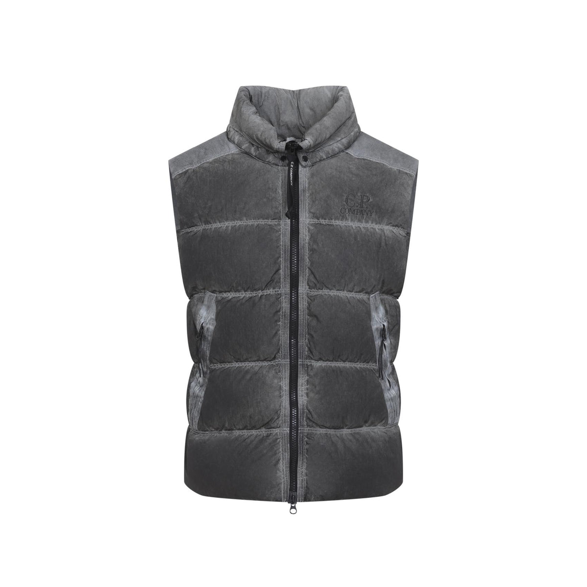 CP Company Nylon Padded Vest Men's Outerwear Black