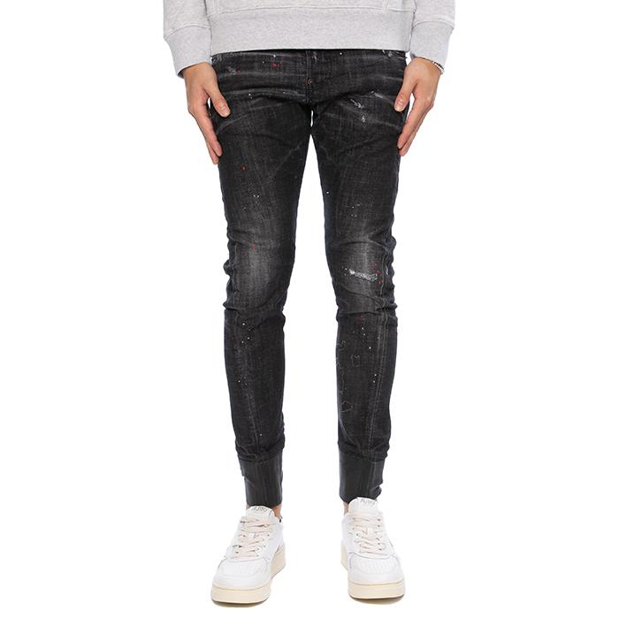 Dsquared2 Men’s Coated Sexy Twist Jeans Denim Pants