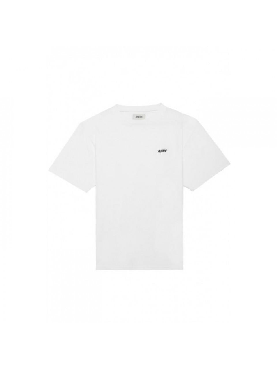 AUTRY Men's Embroidered Logo Short Sleeve T-Shirt TSPM A7CW