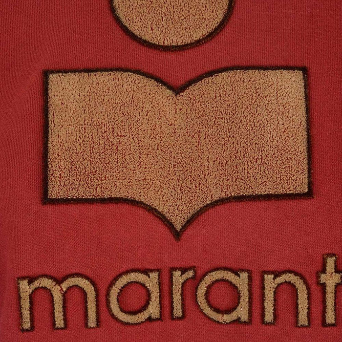 Isabel Marant Grenat Logo Fleece Sweatshirt MILLY Anniversary