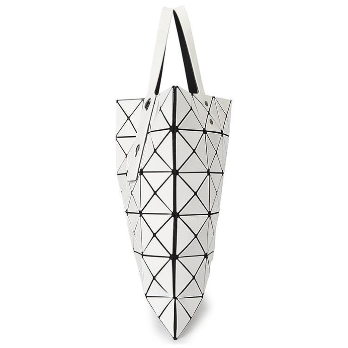 Issey Miyake Bao Bao Lucent Glossy White Tote Bag AG053 01