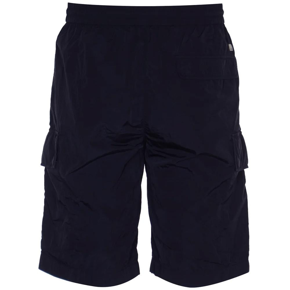 CP Company Lens Bermuda Cargo Shorts 24SS Black