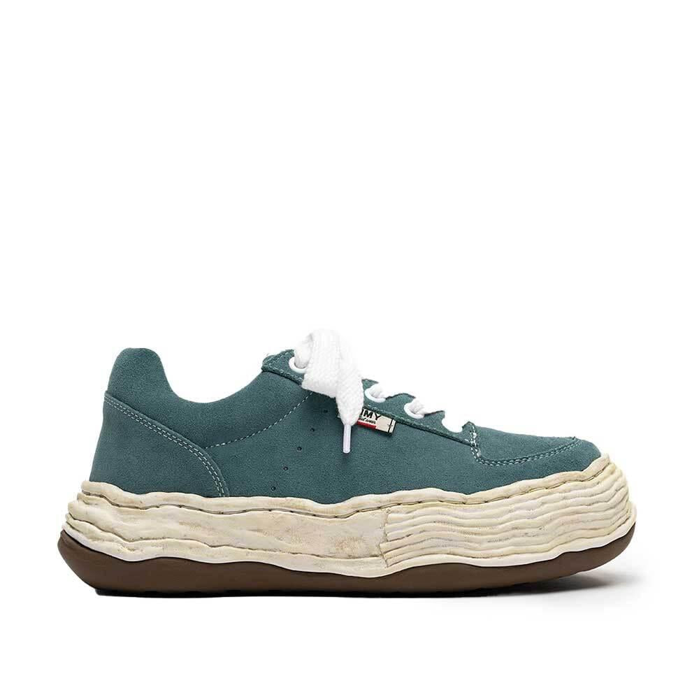 Maison Mihara Yasuhiro Oliver OG Distressed Sole Low-Top Sneakers A16FW708 BLUE