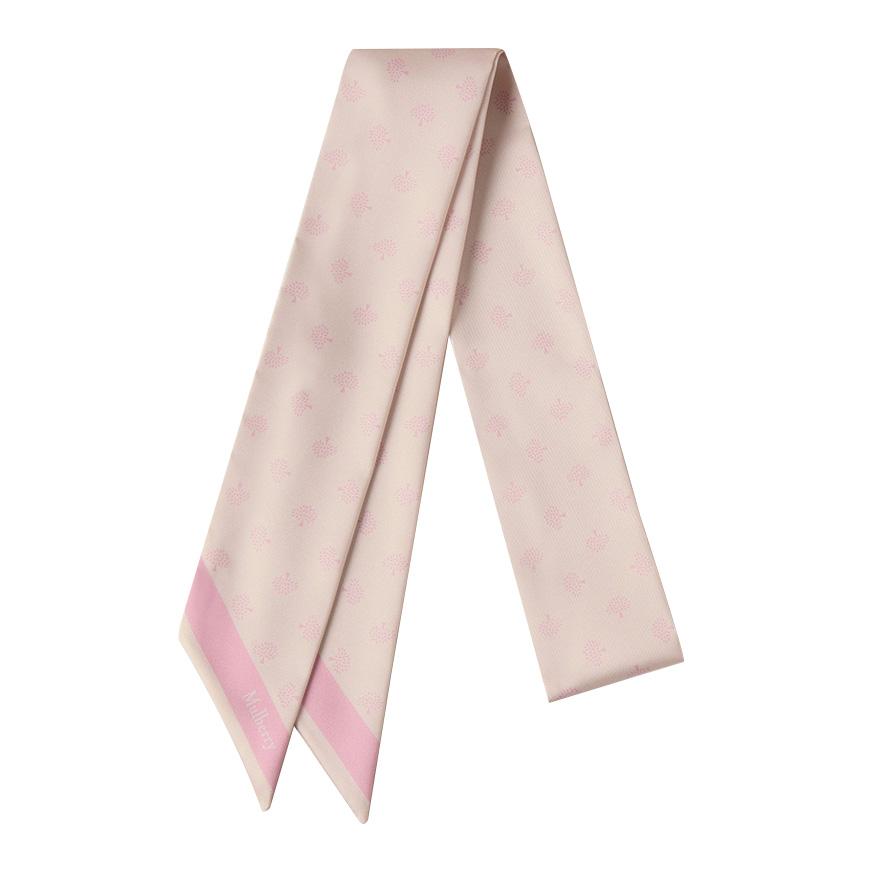 Mulberry Unisex Skinny Scarf with Tree Motif VS4774 984 J002