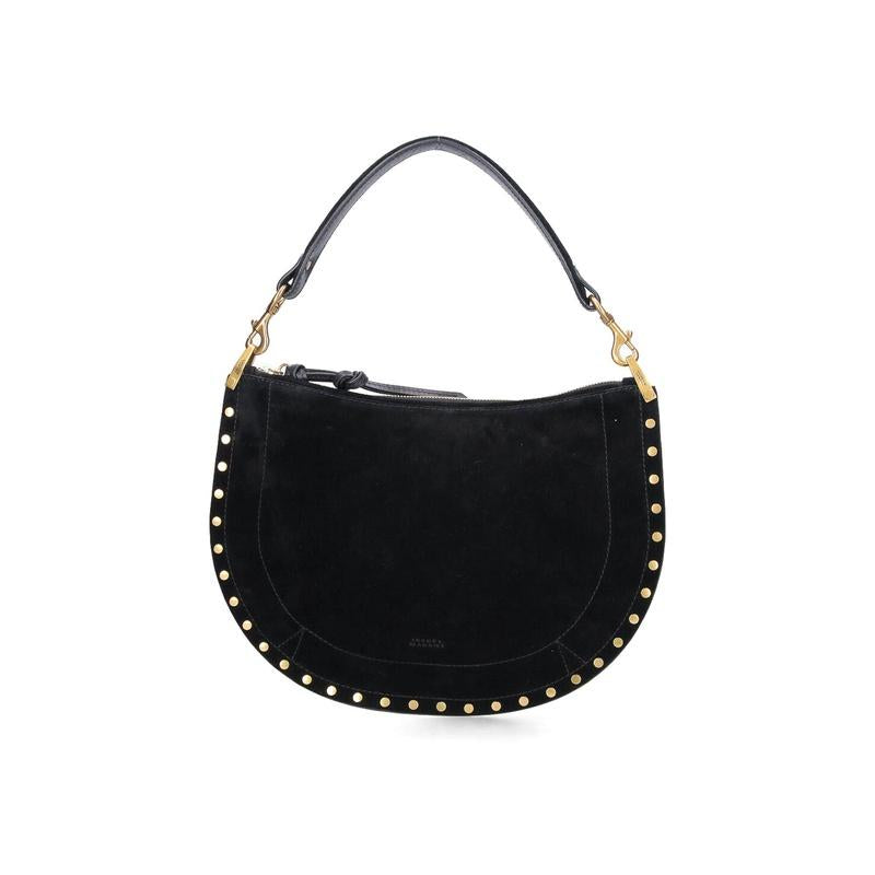 Isabel Marant Oskan Hobo Bag Black Leather Shoulder Bag