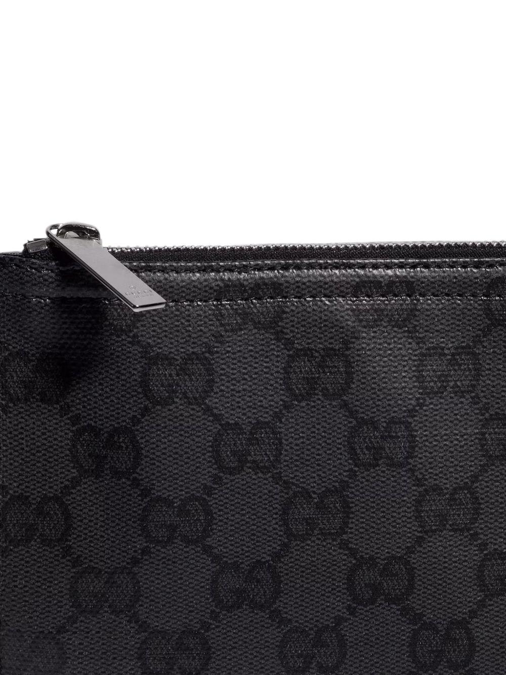 GUCCI Black Leather Clutch Bag