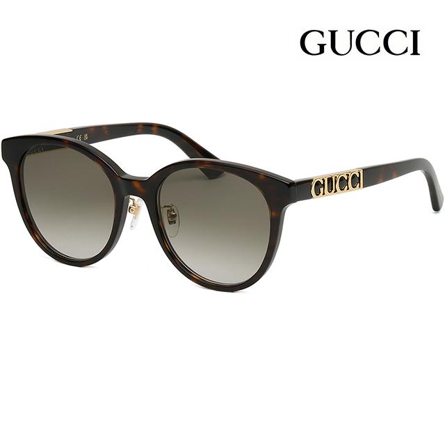 GUCCI Tortoise Asian Fit Round Acetate Sunglasses GG1191 SK 002