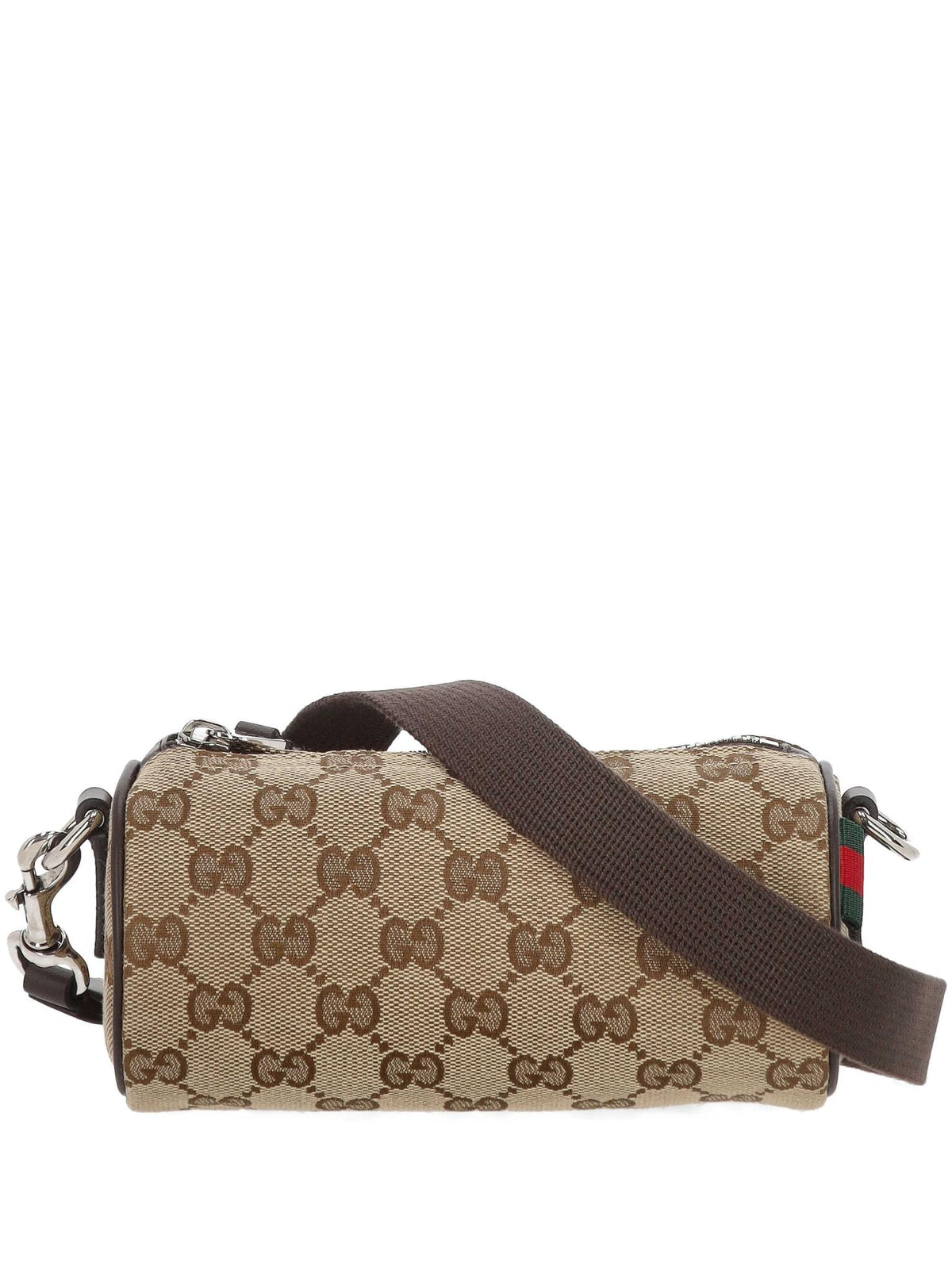 GUCCI Leather Crossbody Bag Black Men’s