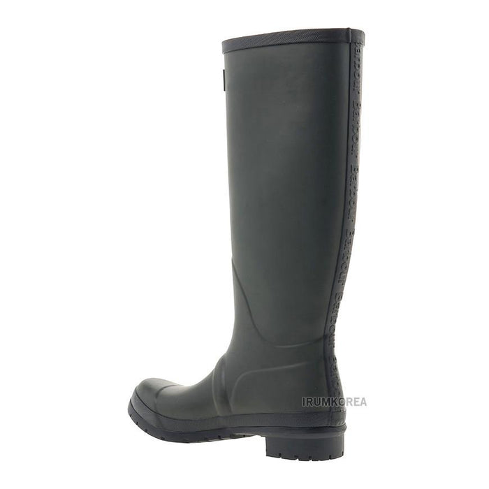 Barbour Abby Wellington Tall Boots Olive Women’s Rubber Ankle Boots