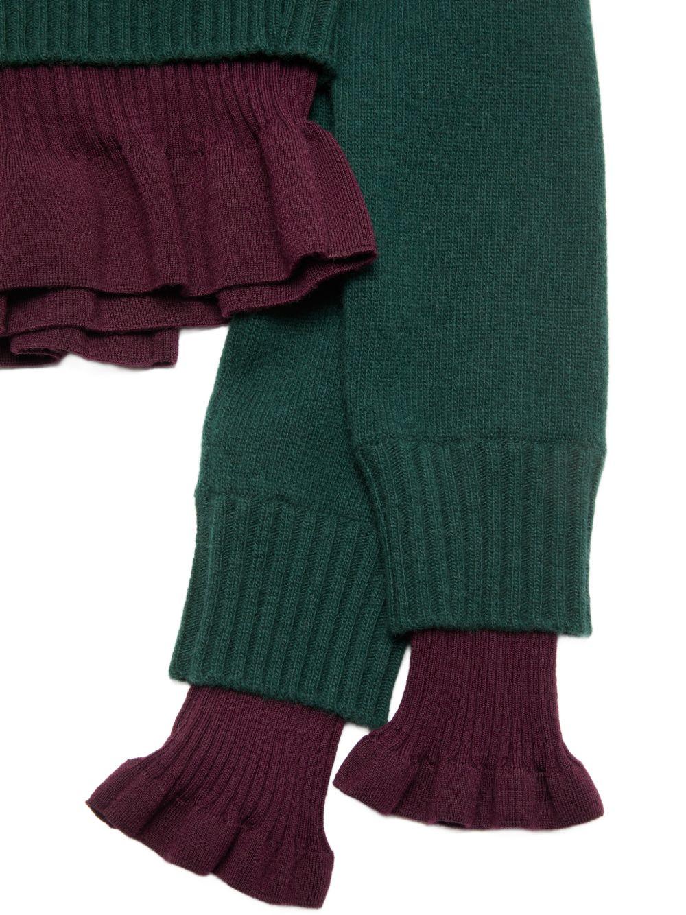 Acne Studios Wool Round Neck Knit Sweater for Women