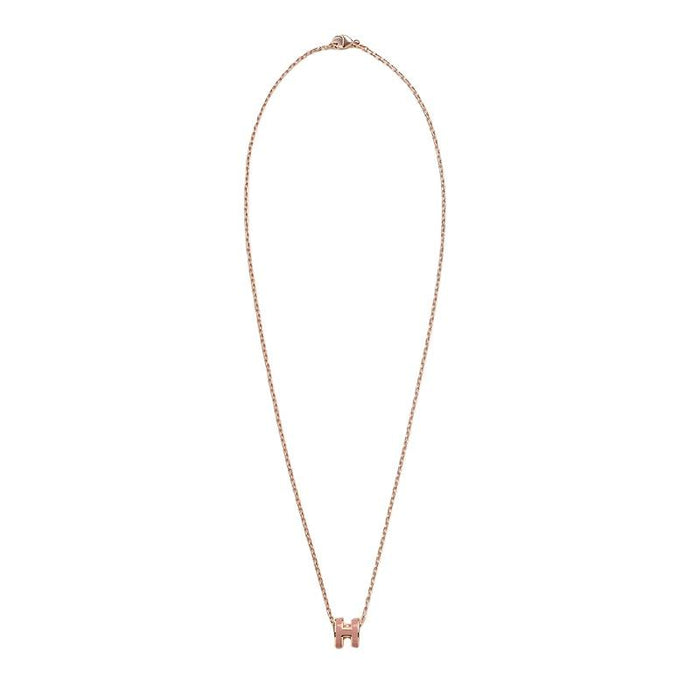 HERMES Mini Pop H Pendant Necklace for Women