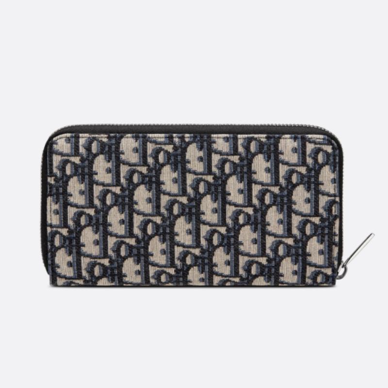 DIOR Oblique Zip-Around Long Wallet 2ESBC252YSE