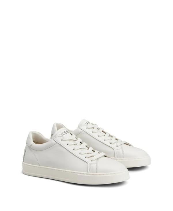 Tods Logo Tabs Lace-Up Low-Top Sneakers XXM04L0HZ40JUS B009