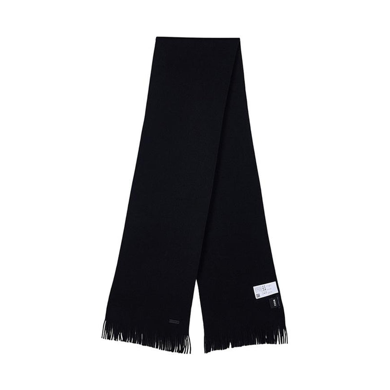 HUGO BOSS Men’s Virgin Wool Knit Scarf 50495340 001