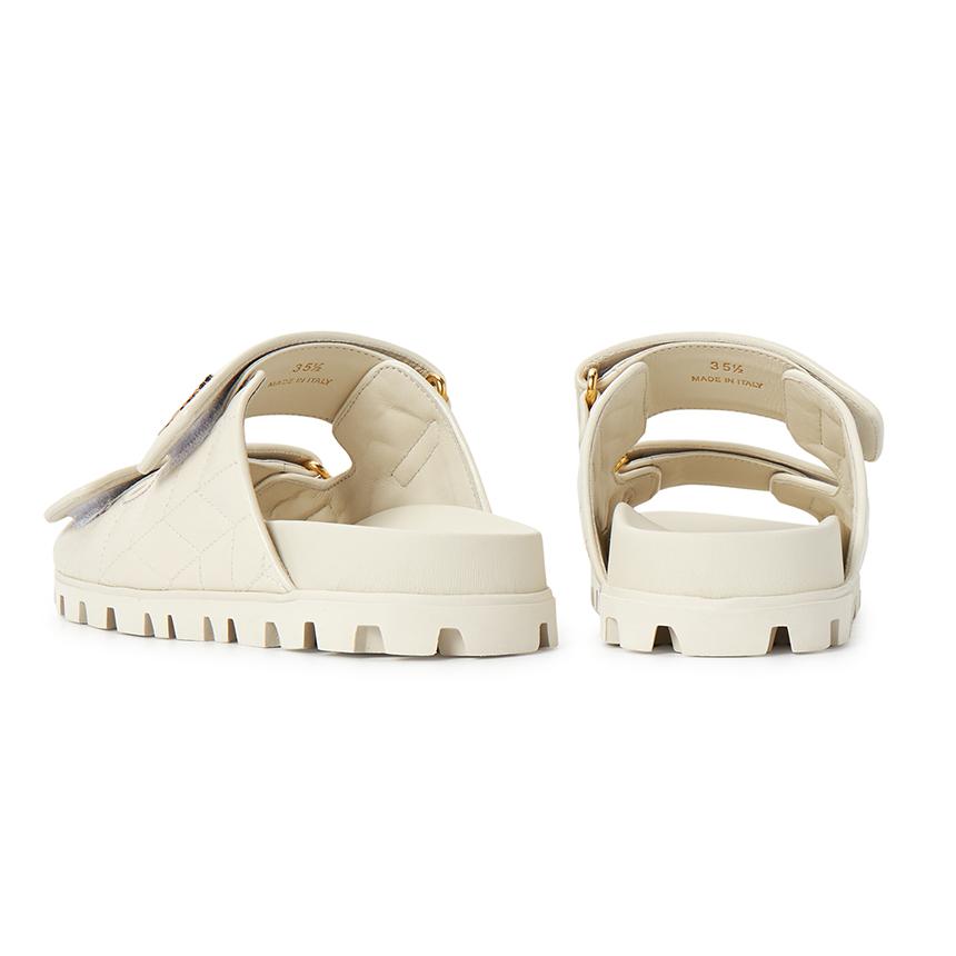 Miu Miu Matelassé Leather Women’s Slippers 5XX640 88T F0009