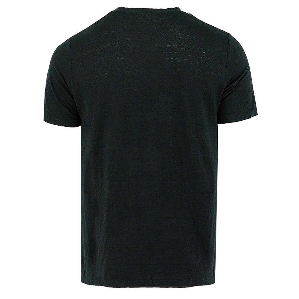 Isabel Marant KARMAN Linen T-Shirt Black Men’s