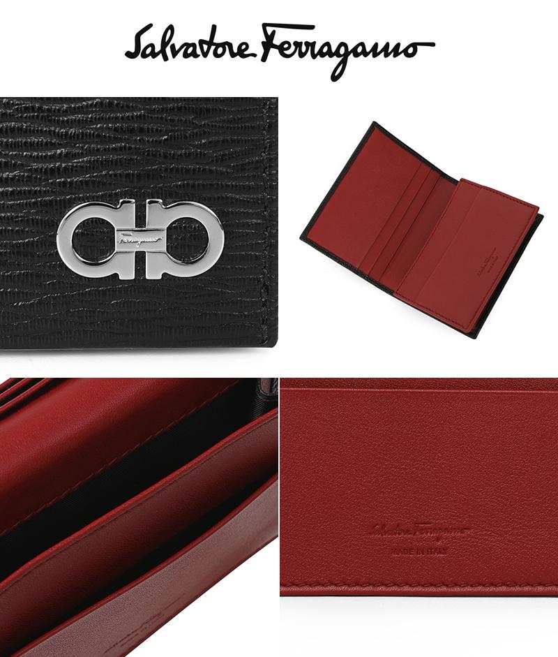 Ferragamo Unisex Leather Card Holder Wallet 66 A062 0685948