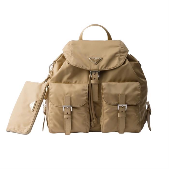 PRADA Re-Nylon Medium Backpack Black