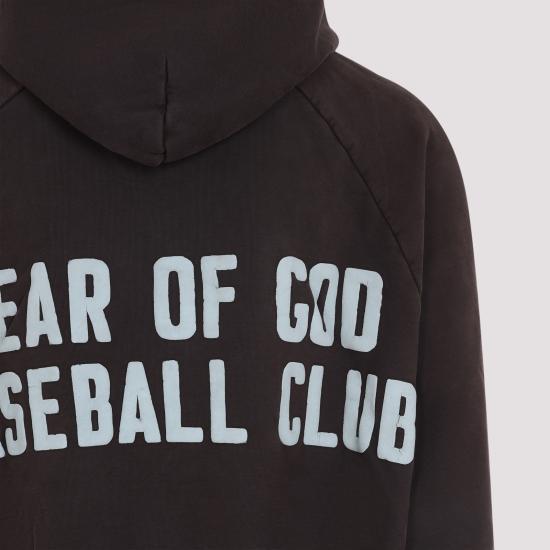 Fear of God Women’s Hooded T-Shirt FG9M12 9945BHF 204 DARK BROWN DOM