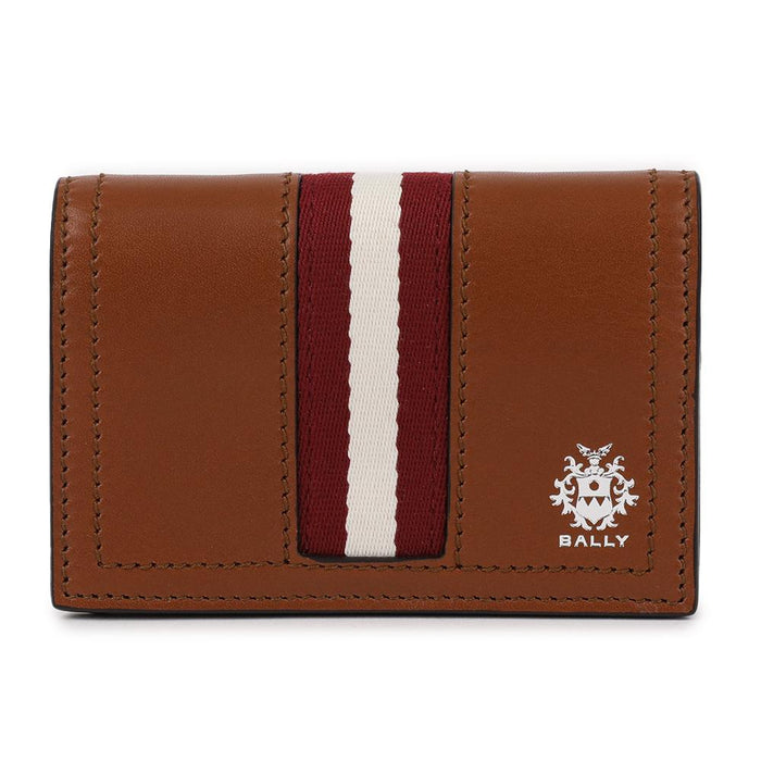 BALLY Ray Leather Coin Wallet Black MLB03S VT989 U8N7P