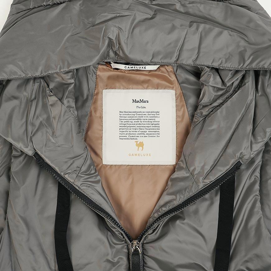 Max Mara Green Ginkgo Puffer Vest for Women GREENGO 024