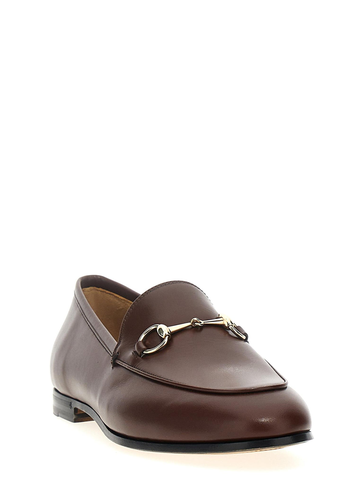 GUCCI Brown Leather Loafers