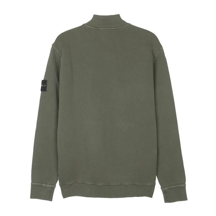 STONE ISLAND Woven Badge Zip Sweat Cardigan Jacket 811565241 V0159