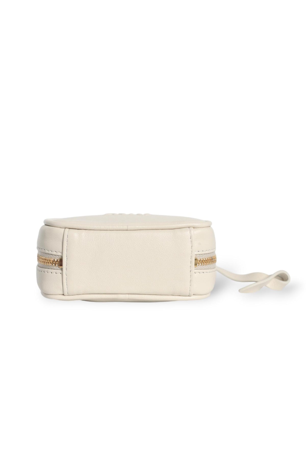 Miu Miu Micro Beau Bag White Leather Crossbody Bag