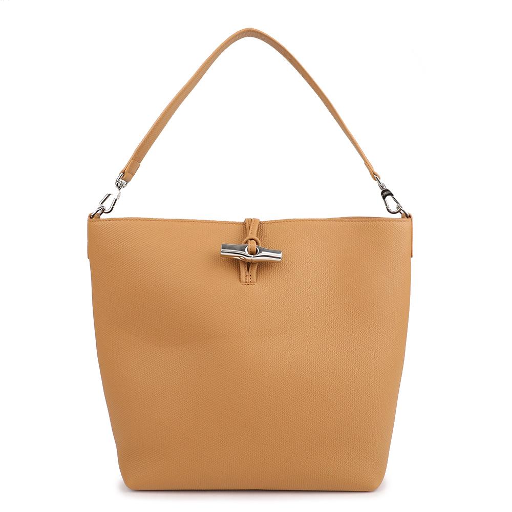 Longchamp Le Roseau M Leather Tote Bag 10315HFP 371