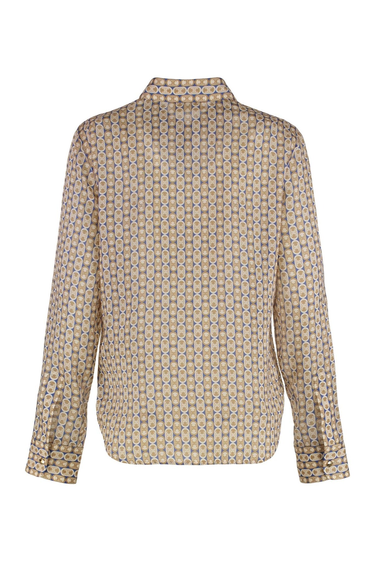 CELINE Long Sleeve Button-Up Shirt