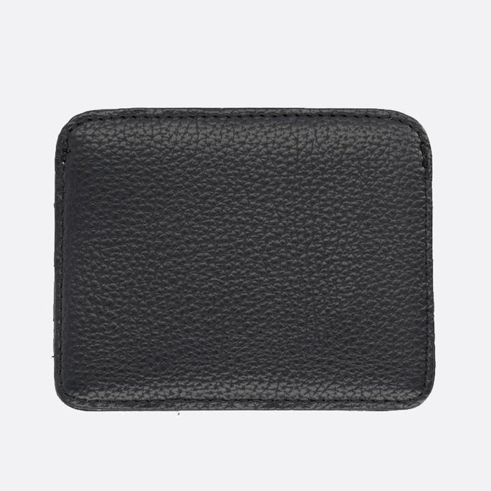 Vivienne Westwood Half Moon Leather Card Holder Black