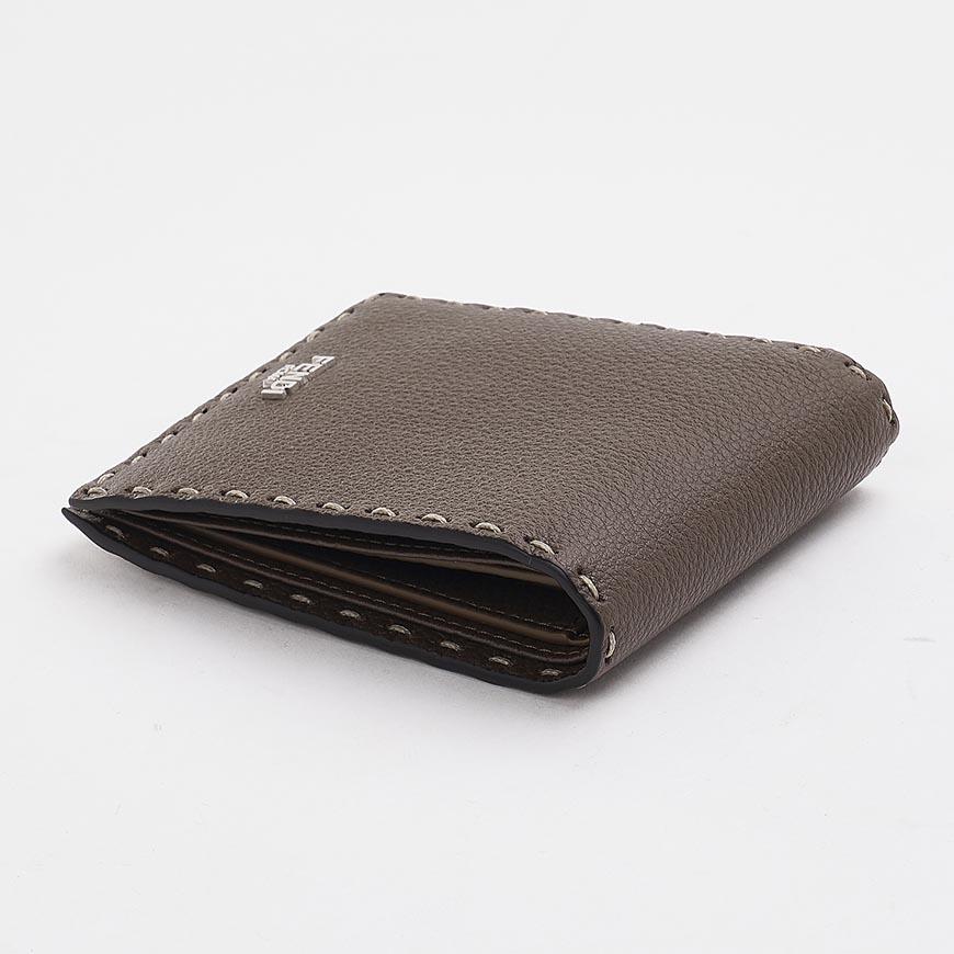FENDI Selleria Leather Bifold Wallet for Men
