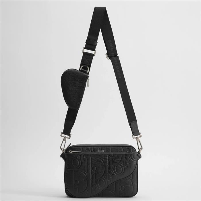 DIOR Saddle Triple Pouch Crossbody Bag