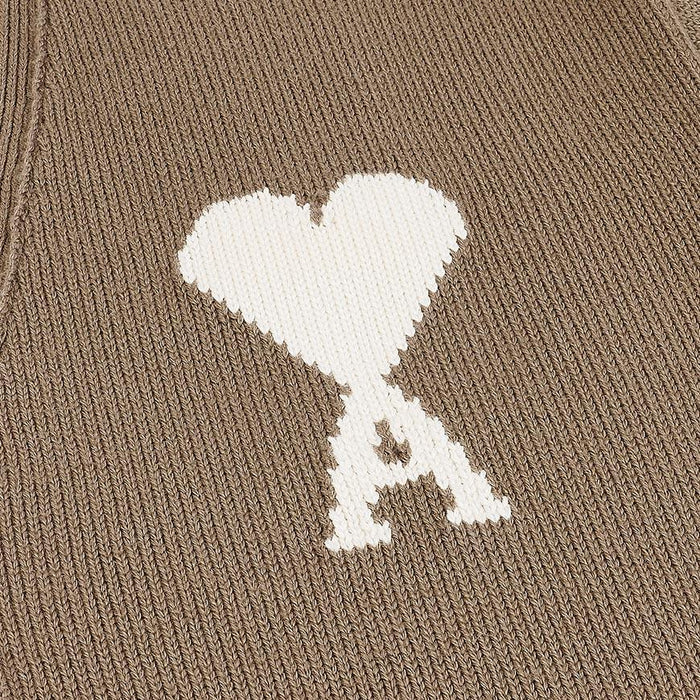 AMI Unisex Wool Ami de Coeur Cardigan