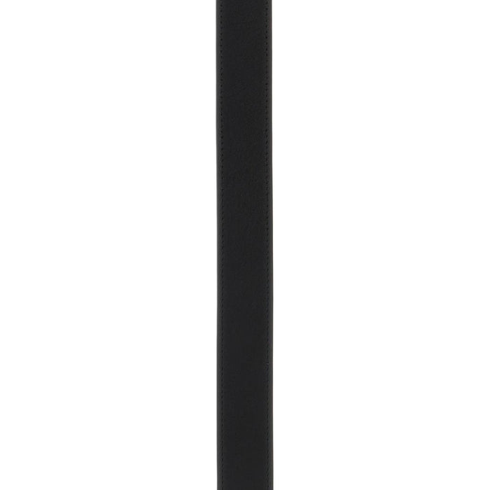 VALENTINO V Logo Leather Men's Belt Black
