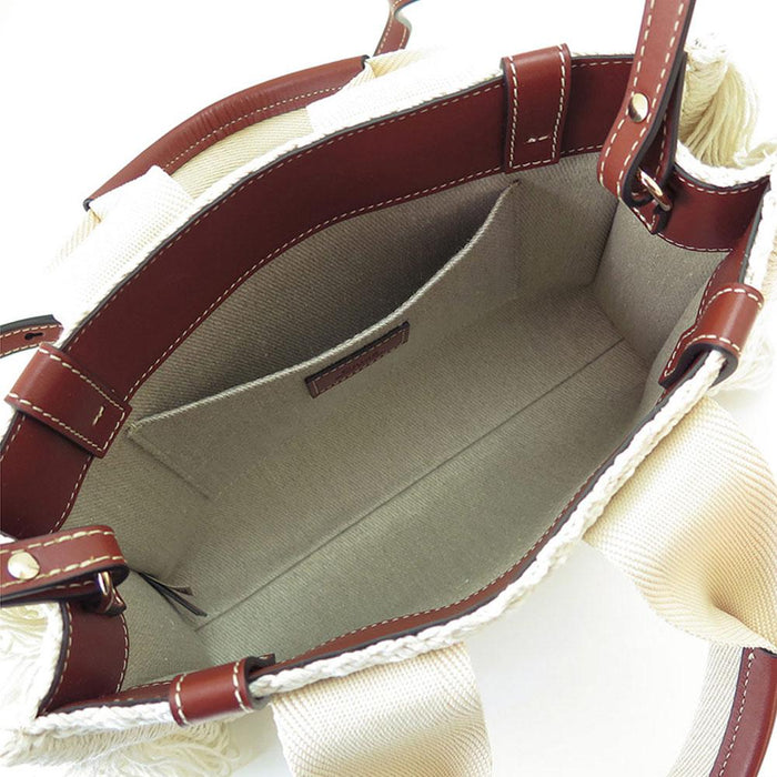 Chloe Woody Small Tote Bag Brown CHC22SS397G43 27S