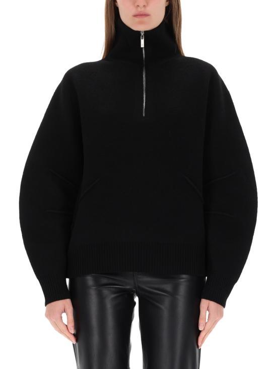 Helmut Lang Black Turtleneck Knit Sweater P07HW703001