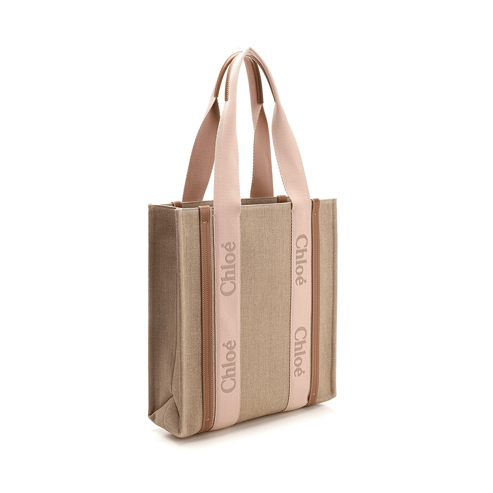 Chloe Women’s Woody NS Tote Bag CHC24SS366L17 26Y