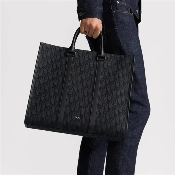 DIOR East-West Tote Bag Crossbody Men's Bag