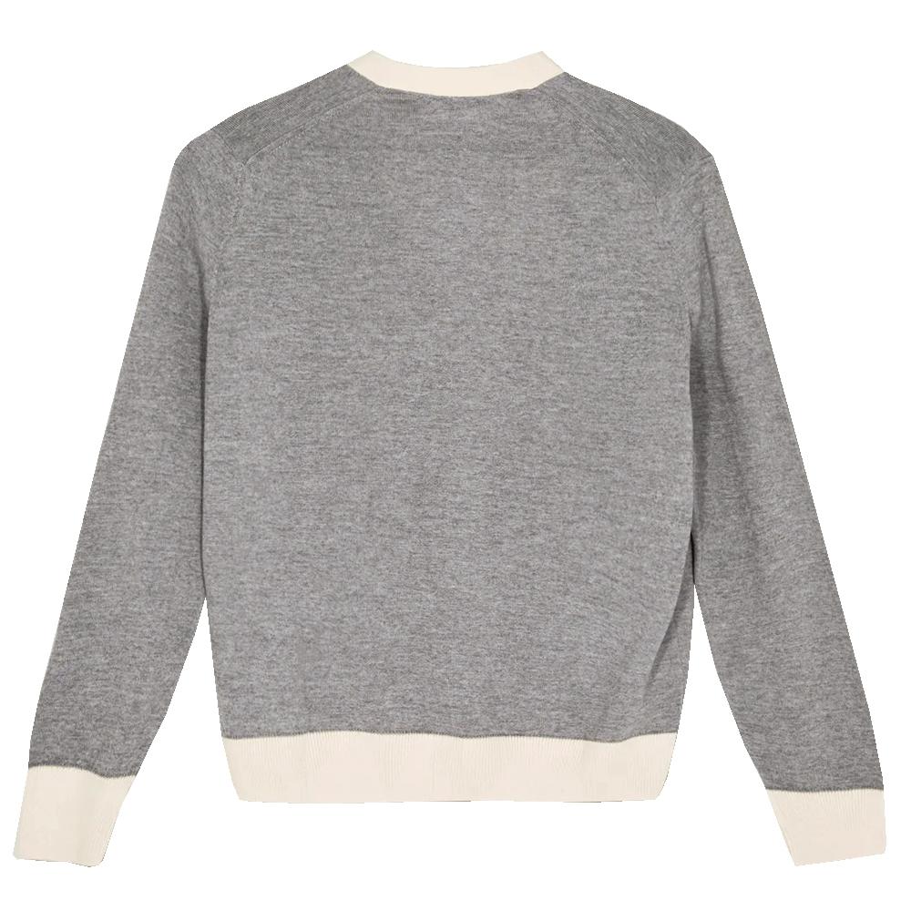 Maison Kitsune Women’s Bicolor Fox Cardigan