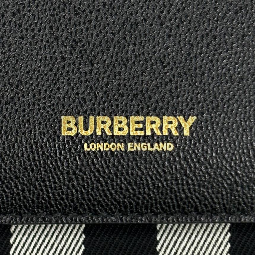 BURBERRY Mini Crossbody Bag New Hampshire Check Black 80840281 81072691