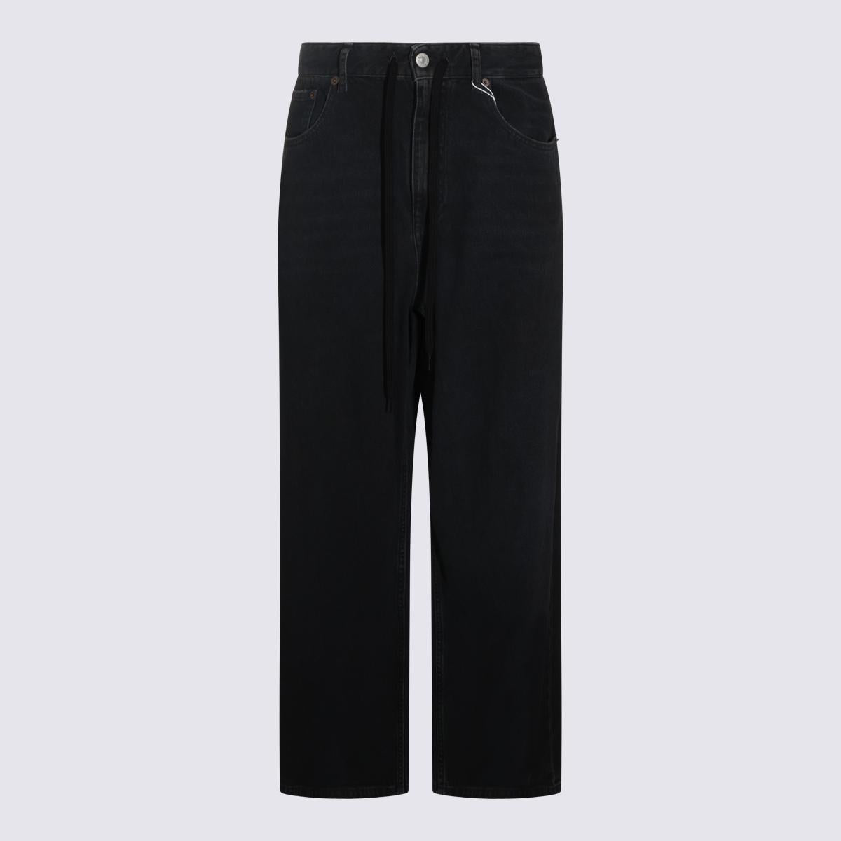 Maison Margiela Blue Denim Cropped Jeans