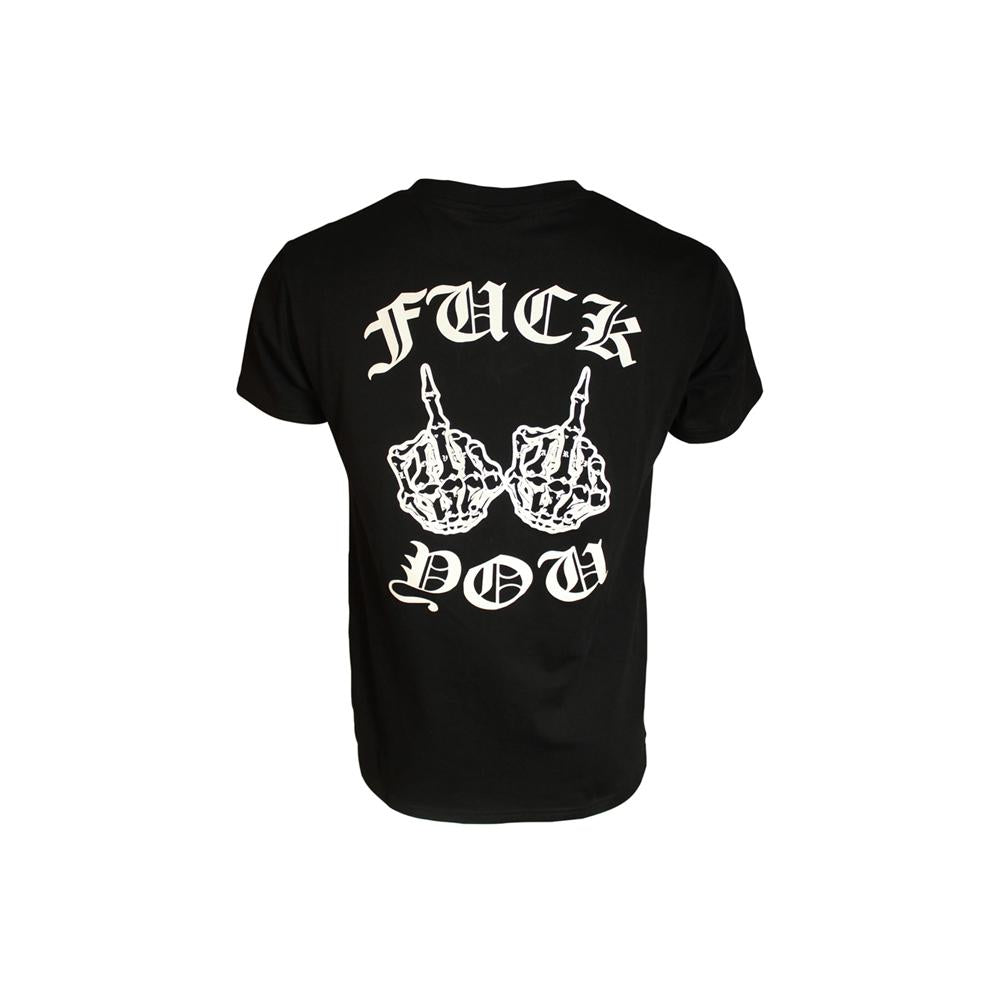 LES ARTIST 15th Anniversary Back Logo Print T-Shirt Black